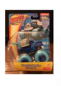 BLAZE AND THE MONSTER MACHINES MONSTER ENGINE CRUSHER IN HAND! - Picture 1 of 1
