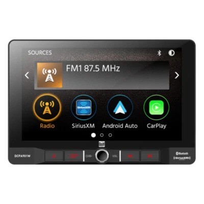 Dual Electronics DCPA901W 9" Car Stereo w/ Wireless CarPlay / Android Auto - New - Image 1 of 4