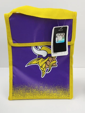 Minnesota Vikings NFL Insulated  Lunch Bag Cooler - Forever Collectibles Cover