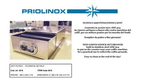 NUOVO CASSETTINO FONDI CAFFE’ PRIOLINOX - Picture 1 of 1