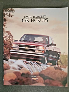 1996 Chevrolet C/K Pickups Verkaufsprospekt Chevy 38 Seiten - Bild 1 von 3