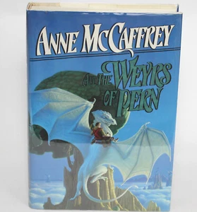 ALL THE WEYRS OF PERN Anne McCaffrey Del Rey, 1991 First Ed HC/DJ Michael Whelan - Foto 1 di 6
