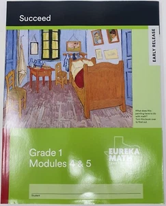 Eureka Math TEKS Edition Succeed Grade 1 Modules 4 & 5 Workbook - Picture 1 of 2