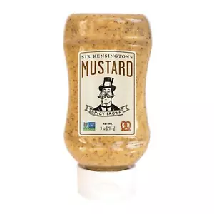Sir Kensington's Mustard - Spicy Brown Squeeze Bottle - Case of 6 - 9 oz - Picture 1 of 1