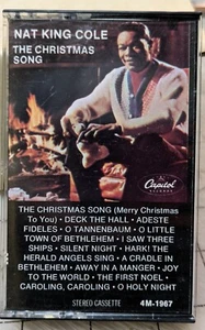 Nat King Cole The Christmas Song Vintage Cassette Tape 4M 1967 - Imagen 1 de 2