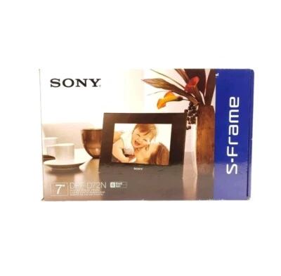 Sony S-Frame 7 in Digital Photo Picture Frame Display DPF-D72N  - Image 1 of 4