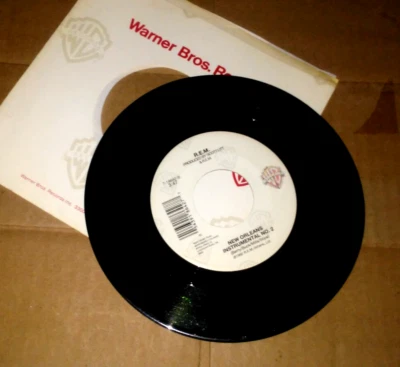 R.E.M. New Orleans Instrumental No. 2/Man On The Moon WARNER BROS RPM L@@K! - Image 1 of 2