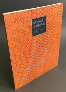 [Fine Bindings]   George Bayntun   EBC Catalogue No. 8   Circa 1998 - Picture 1 of 11