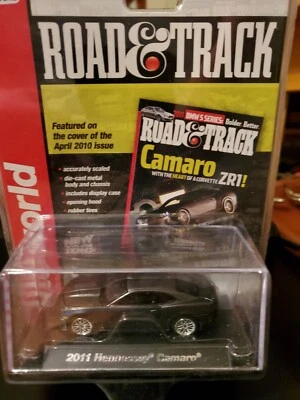 Auto World Road & Track 2011 Hennessey Camaro 2013 1/64 fundido a presión #3 Foto 1 de 3