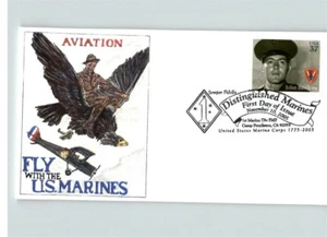 SET of 4 DISTINGUISHED MARINES with Pictorial cancels, First Day of Issue 2005 - Picture 1 of 4