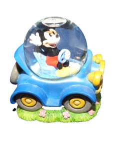 Disney Store Mickey Mouse Mini Snow globe driving a car - Picture 1 of 6