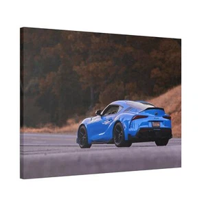 Toyota Supra Mk5 High Resolution Museum Quality Horizontal Canvas Print #003 - Picture 1 of 10