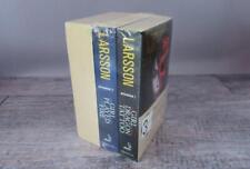 Girl With The Dragon Tattoo Millenium Trilogy Stieg Larsson - 3 Softcover Books