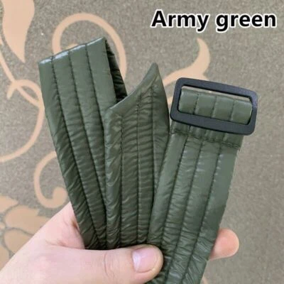 Cinturón Acolchado Cintura Acolchado Hebilla para Puffer Chaqueta Abrigo Prendas de abrigo Invierno Foto 1 de 4