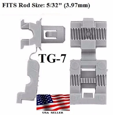 Mazda Protege MILLENIA  CRONOS 929 & Other 1995 & up  Door Rod Clips TG-7W - Image 1 of 4