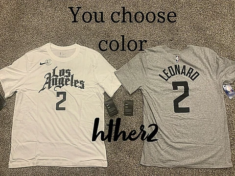 Kawhi Leonard Nike City Edition Los Angeles Clippers Shirt - CLEARANCE Cover