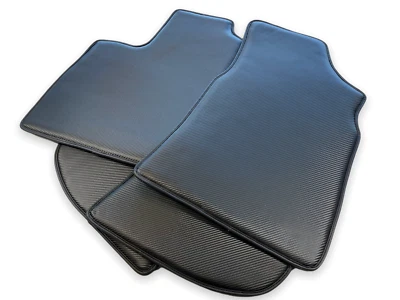 碳纤维皮革脚垫适用于宾利欧陆 GT 2004 - 2017 定制套装 — 第 1/4 张图片