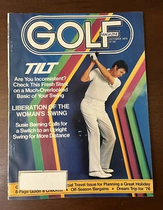 GOLF MAGAZINE OCTOBER 1975 TILT LIBERATION OF THE WOMAN'S SWING - Picture 1 of 14