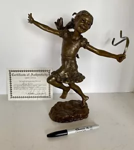 "MARK HOPKINS BRONCE ""DANZA DE PRIMAVERA"" - Imagen 1 de 2