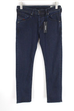 DIESEL Belther-R R8LC4 W28/L30 Men Jeans Slim Tapered Fit Blue Stretch Denim