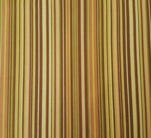 24" Melrose Laura Ashley Quilting Treasures Stripe Dusty Pink Green Brown Tan - Picture 1 of 3