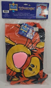 NOS Vintage 1998 Windsculpts Disney Pooh 100 Acre Tigger 28x50" Yard Flagge - Bild 1 von 14