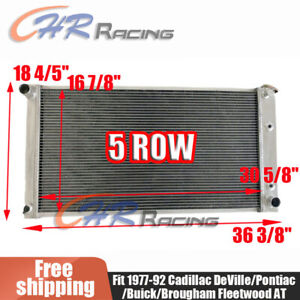 30"W Radiator for 1977-1992 Cadillac DeVille/Pontiac/Buick/Brougham Fleetwood AT