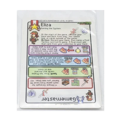 Level 99 Pixel Tactics Pixel Tactics - Gamemaster / Eliza Bag NM - Image 1 of 2