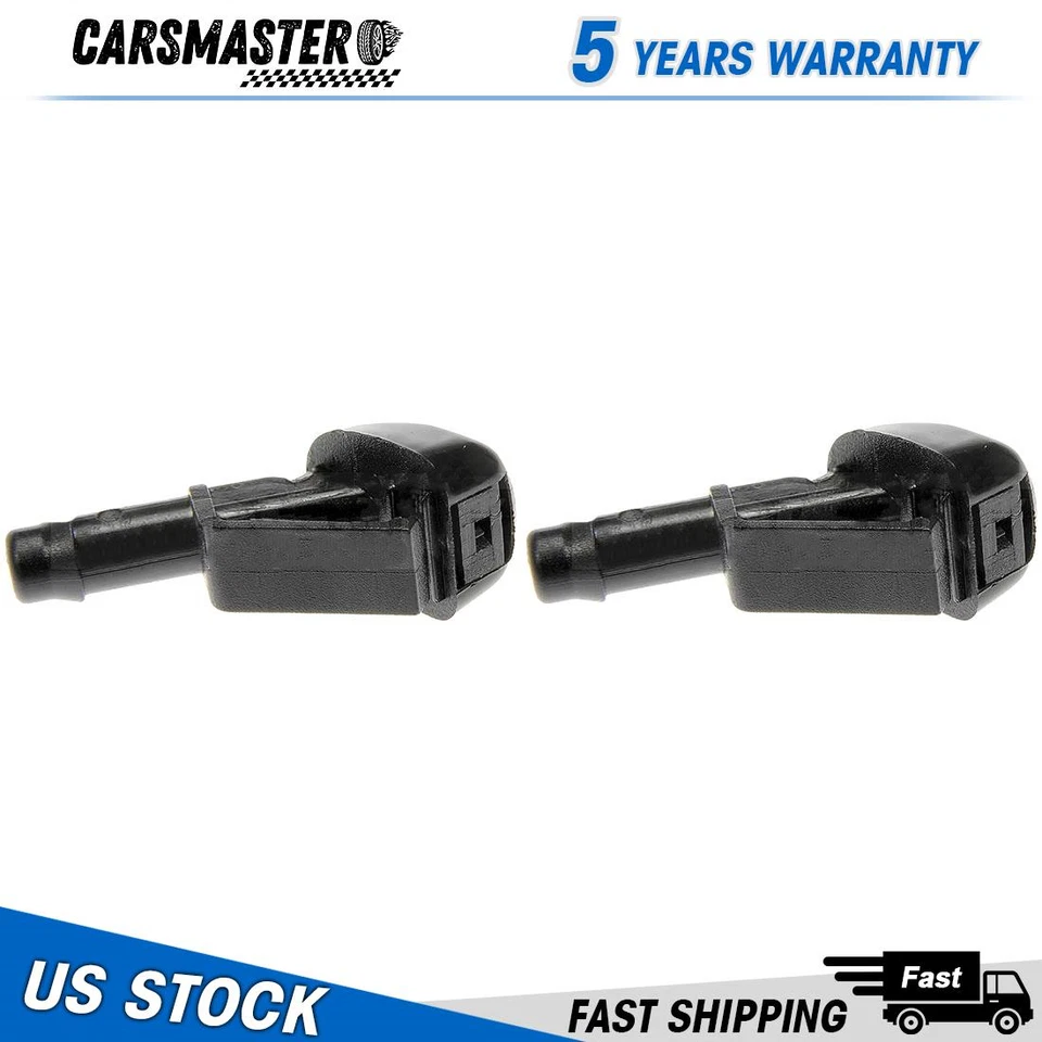 前挡风玻璃洗衣机喷嘴 2x 适合 2004 年福特野马 3.9L — 第 1/1 张图片