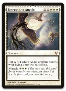 Entreat the Angels #20 (LP) Avacyn Restored AVR Magic MTG - Picture 1 of 2