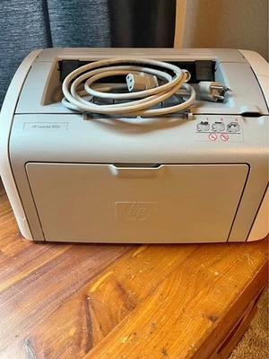 HP LaserJet 1020 Q5911A USB Monochrome Laser Printer - Image 1 of 3