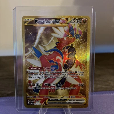 Pokémon Cards Koraidon ex 254/198 Gold Rare Scarlet & Violet Base - (NM) #1 - Image 1 of 2