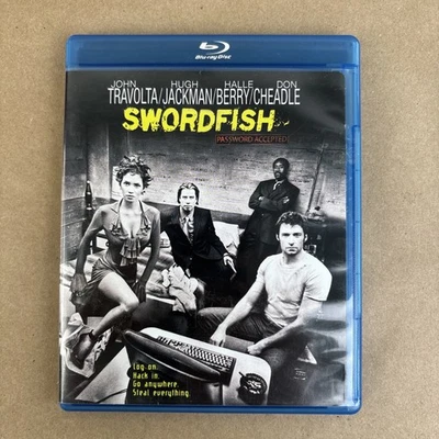 Swordfish (Blu-ray, 2001) John Travolta, Hugh Jackman, Halle Berry, Don Cheadle￼ - Image 1 of 4