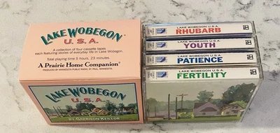 Lake Wobegon USA Garrison Keillor Cassette Box Set Of 4 Stories 1993 HighBridge - Image 1 of 4