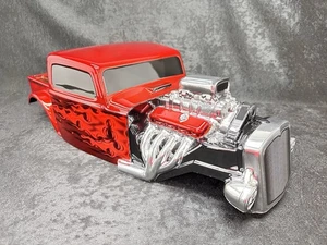 CUSTOM PAINTED 1/8 RC TRUCK BODY TRAXXAS E-REVO 3.3 2.0 SUMMIT RAT ROD 3410-00 - Picture 1 of 12