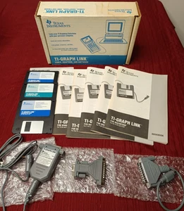 Texas Instruments TI-Graph Link Macintosh & Windows TI-82, TI-83, TI-85 & TI-92 - Foto 1 di 12