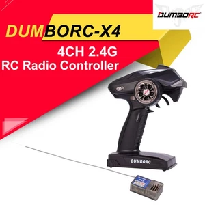 DUMBORC X4 4CH 2.4ghz RC Transmitter with P6F Receiver Radio Remote Controller - Picture 1 of 9