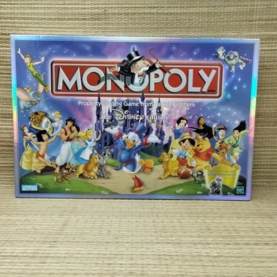 Monopoly The Disney Edition Board Game Vintage 2001 Hasbro Open Box New - Image 1 of 4