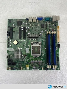 Supermicro X9SCL-F Micro-ATX System Board LGA 1155 Motherboard E3-1200/E3-1200v2 - Picture 1 of 2