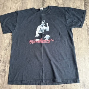 Rare Bloodsport T-Shirt Jean Claude Van Damme 1990s Action Film Promo Black M - Bild 1 von 7