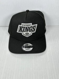 Gorra New Era Los Angeles Kings Team Color 9FIFTY Marco A Negra Snapback NUEVA - Imagen 1 de 5