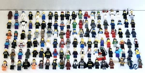 HUGE LEGO Minifigure Lot (120+) Marvel DC Harry Potter Minecraft LEGO Movie City - Picture 1 of 9