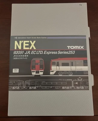 TOMIX  92051 N NEX JR EC LTD EXPRESS SERIES 253 3 CAR SET DC LIGHTED/POWERED - Image 1 of 3