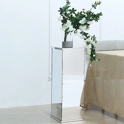 PLATA 32" Acrílico CAJA DE EXHIBICIÓN Pedestal Elevador Centro de mesa Columna Decoraciones Foto 1 de 4