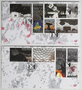 Südafrika 2012 Astronomie FDC Präsentationsmappe Scott #1424-31 gestempelt - Bild 1 von 2
