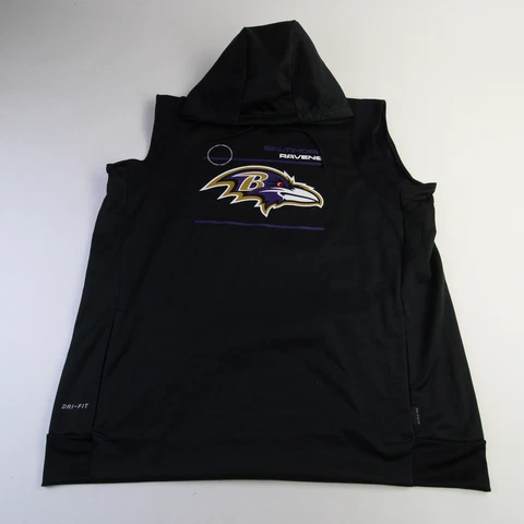 Baltimore Ravens Nike NFL On Field Apparel Sweatshirt Men's Black Used Cover