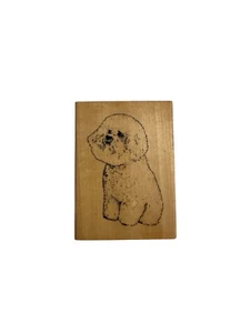 Stamp Gallery Rubber Stamps Breeds Poodle Dog Ink Stamp Vtg - Picture 1 of 2