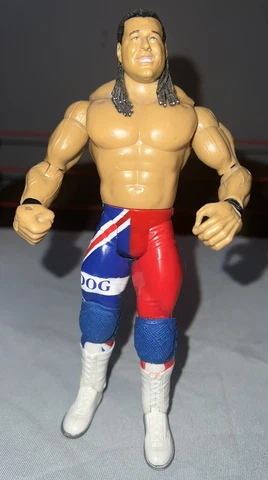 2003 WWE Jakks The British Bulldog Action Figure Davey Boy Smith Wrestling 7” Cover