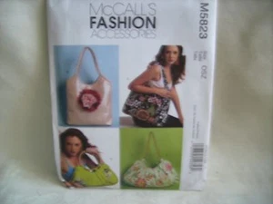 Craft Pattern McCalls M5823 purses totes - Picture 1 of 1