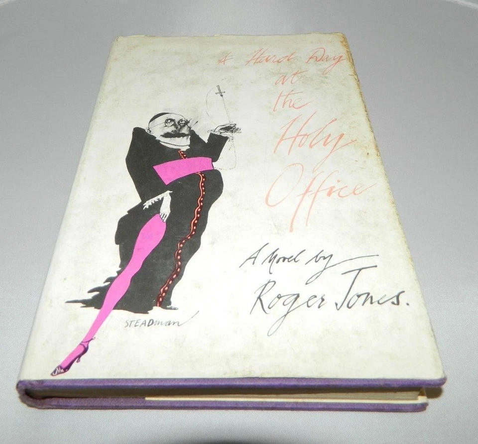 Rare VTG Book A Hard Day at the Holy Office by Roger Jones 1970 Hardcover 1st Ed - Image 1 of 4